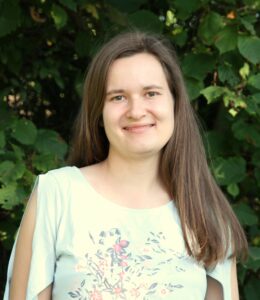 Mária, die Freiwillige im deutschen Tandem-Büro